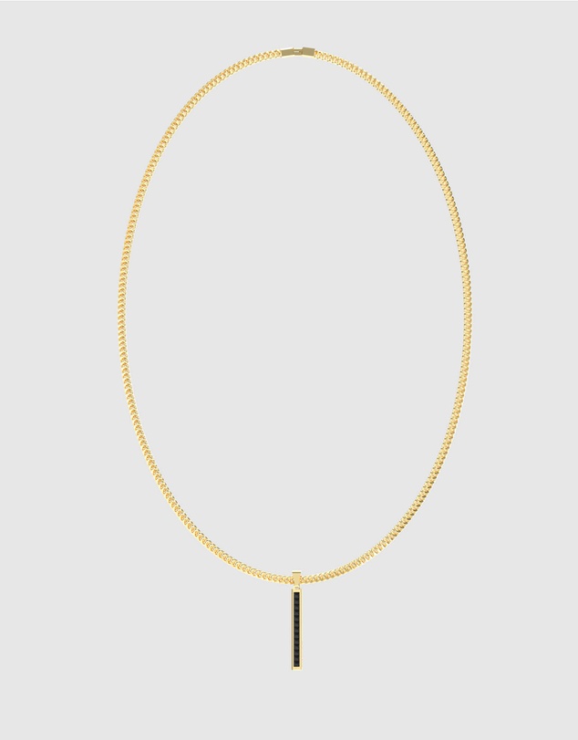 GUESS - Gold-Tone Guess Noir Necklace
