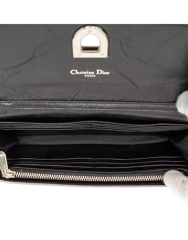 Pre-Loved by Azura Reborn - Pre-Loved Patent Diorever Croisiere Wallet on Chain