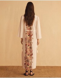 AUR OCEA - Bel Fiore Trellis Scallop Tunic Dress
