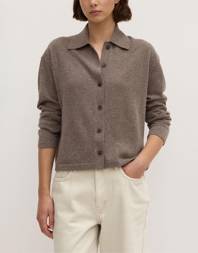 Assembly Label - Wool Cashmere Knit Cardigan