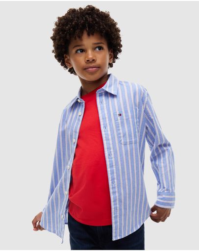Vibrant Blue Stripe