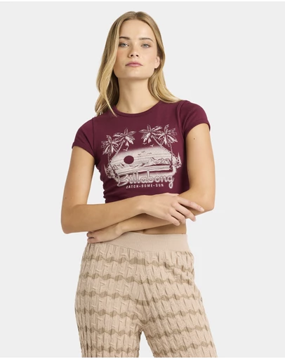 Billabong - Womens Catch Some Sun T-Shirt