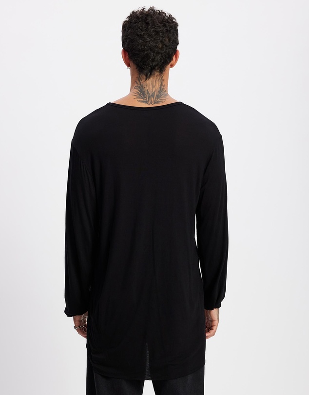 Surrounded By Ghosts - The Trona Wool Long Sleeve Tail T-Shirt
