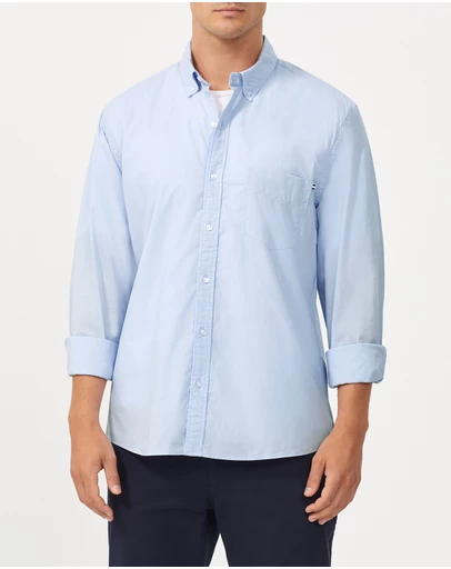 Van Heusen - Washed Poplin Casual Shirt