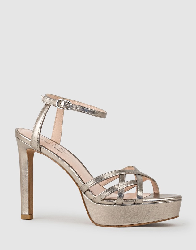 Edward Meller - SAMI110 Lattice Front Platform Sandal