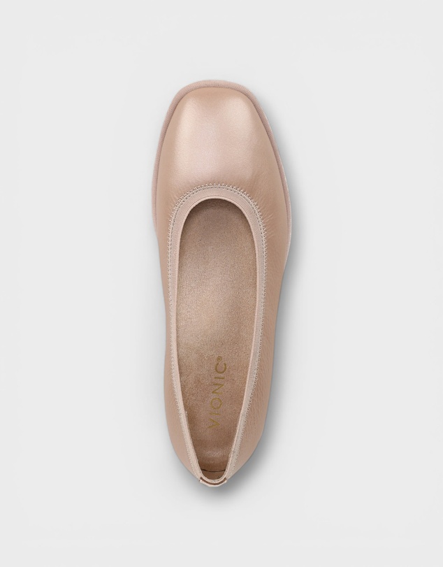 Vionic - Caroll 2.0 Ballet Flat - Rugby Tan