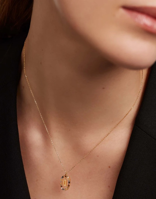 PDPAOLA - Letter Q Necklace