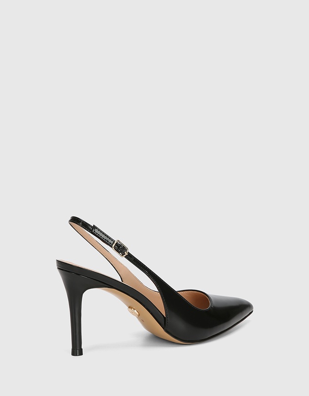Wittner - Riker Leather Slingbacks