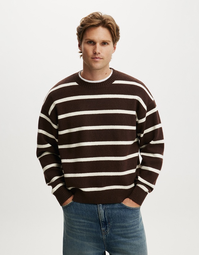 Cotton On - Box Fit Crew Knit