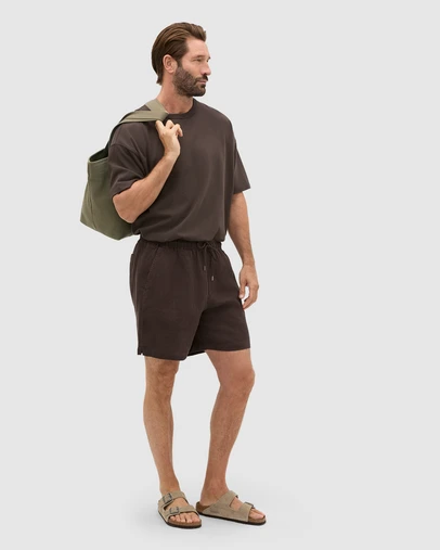 Seed Heritage - Pull On Linen Short