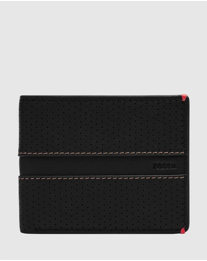 Fossil - Sport Tourer Black Wallet
