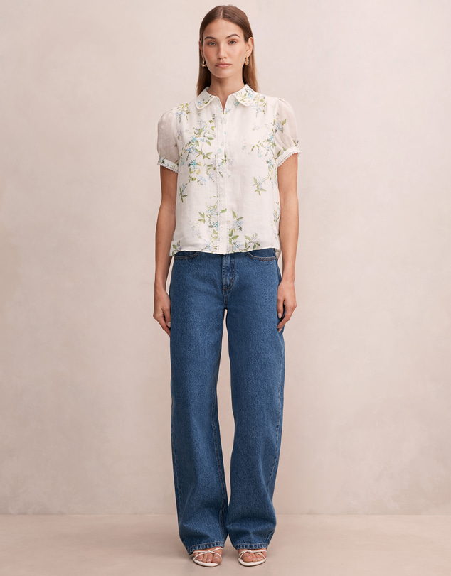 Forever New - Posie Lace Detail Blouse