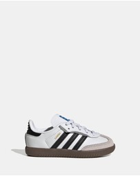 adidas Originals - Samba OG Comfort Closure Elastic Lace Shoes - Babies & Toddlers