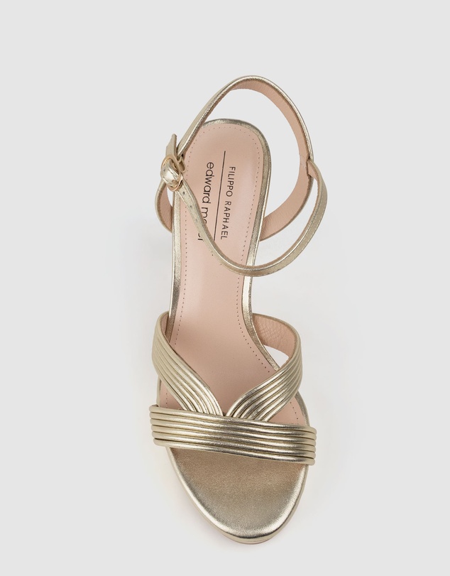 Edward Meller - SIERRA110 Tubed V Front Platform Sandal