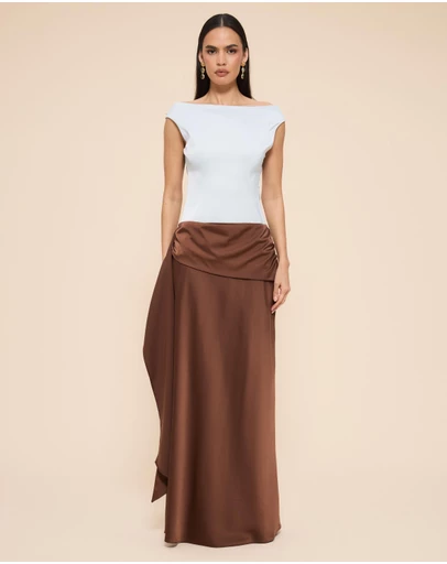 CHANCERY - Maxine Off Shoulder Maxi Dress
