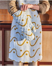 Mosey Me - Whitewash Apron