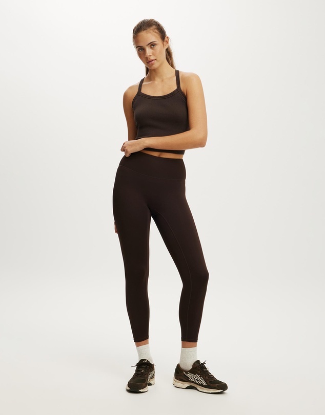 Cotton On Body Active - Active Rib T-Bar Cropped Tank