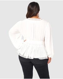 The Poetic Gypsy - Astral Passenger Lace Blouse