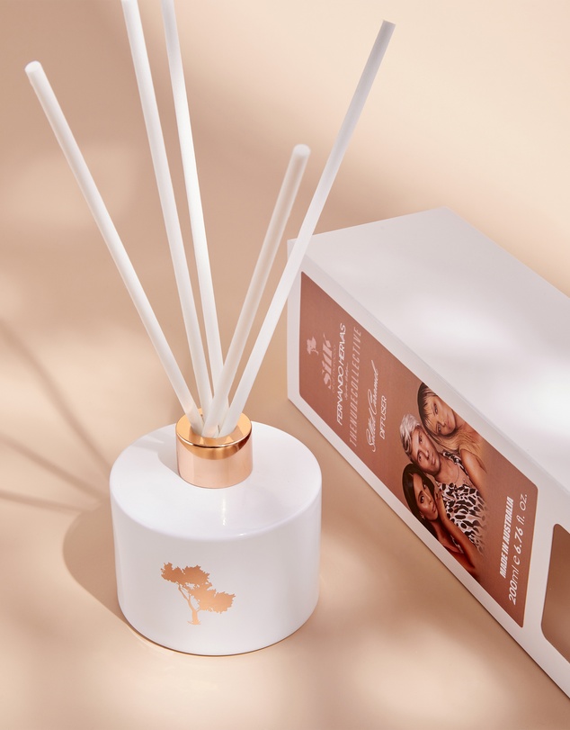 Silk Oil of Morocco - The Nude Collective Salted Caramel Reed Diffuser