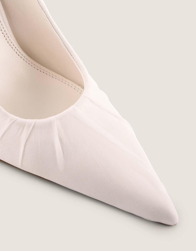 Shelly Shen - Allegra High Heel Pumps White