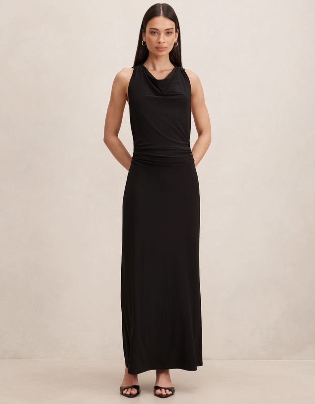 Forever New - Jae Bubble Back Hardware Maxi Dress