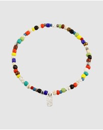 Kuzzoi - ICONIC EXCLUSIVE - Mixed Bead Bracelet with Sterling Silver Elements