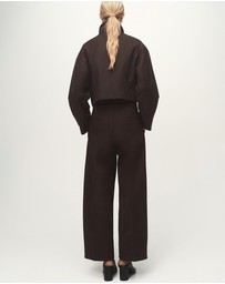 M.N.G - Pleated Wide Leg Trousers