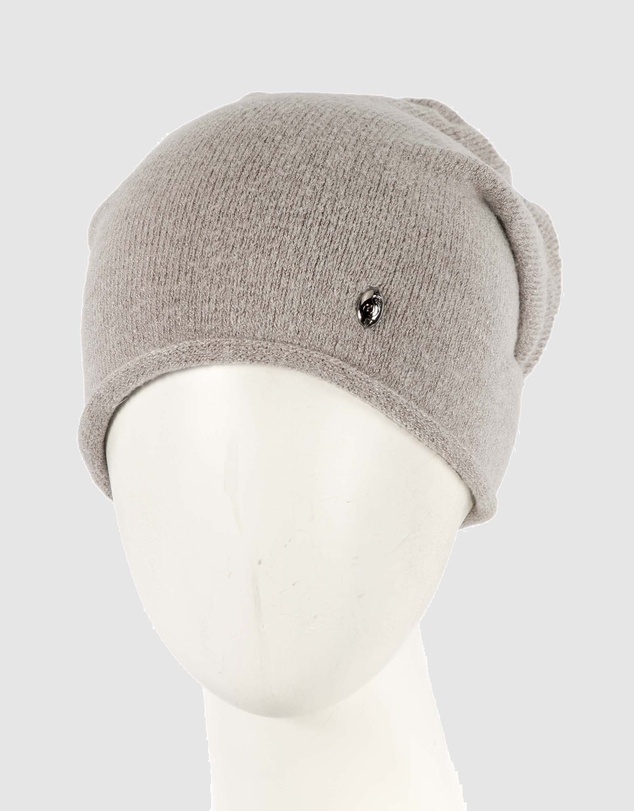 Max Alexander - European Made Grey Fashion Wool Beanie
