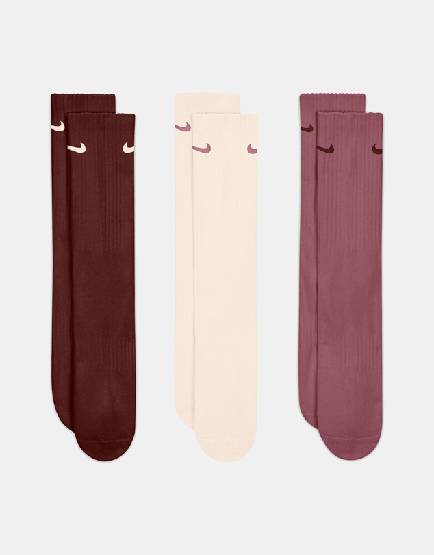Nike - 3-Pack Everyday Cushion Crew Socks