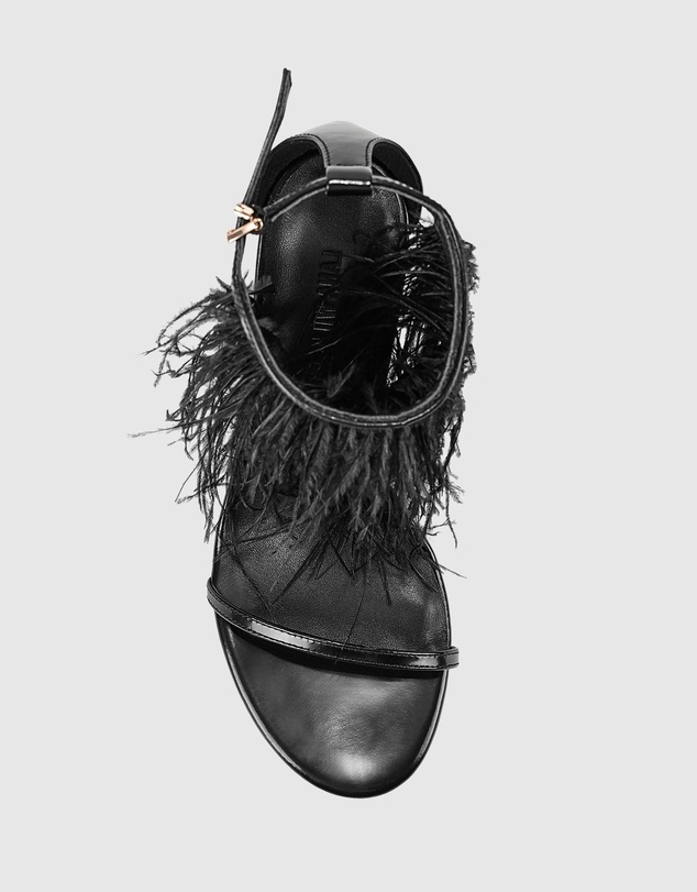 LANA WILKINSON - Kiki Feather Sandal