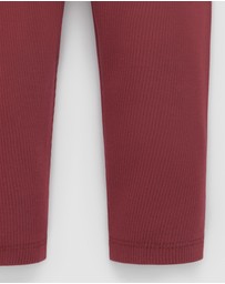 Purebaby - Thick Rib Leggings -Kids-Babies