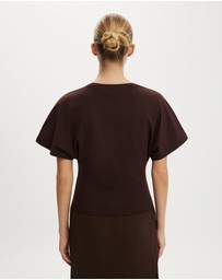 Cotton On - Blair Batwing V Neck