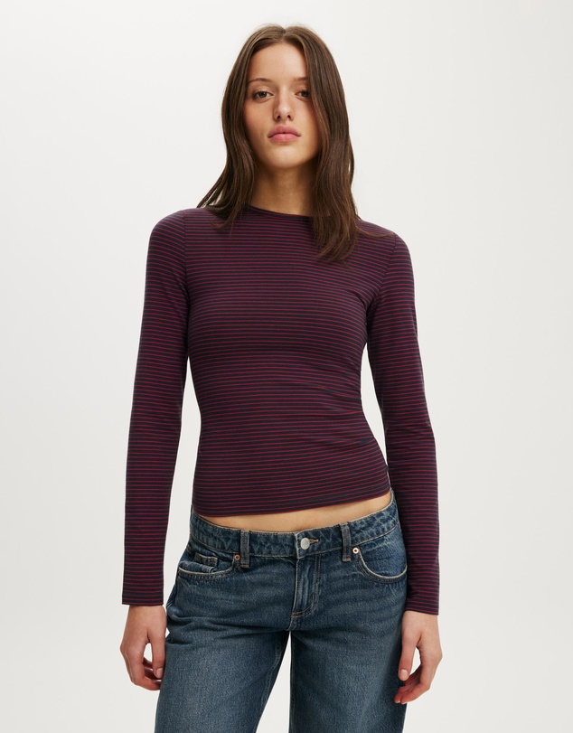 Cotton On - Everyday Smooth Long Sleeve Top