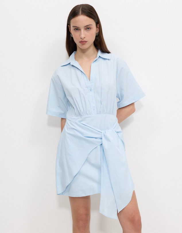Calli - Tanner Wrap Shirt Dress