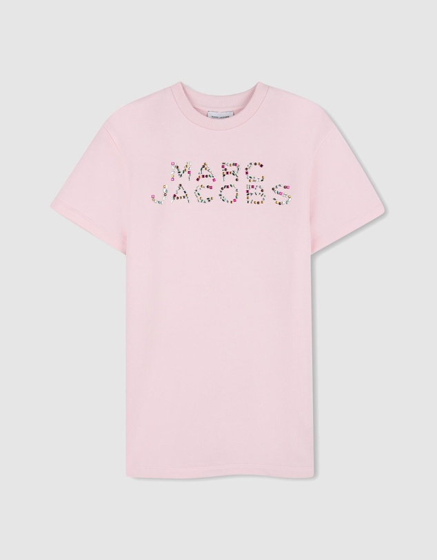 Marc Jacobs - Logo Embroidery Mini Shirt Dress - Kids-Teens