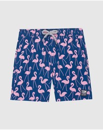 Tom & Teddy - Flamingo Boardshorts