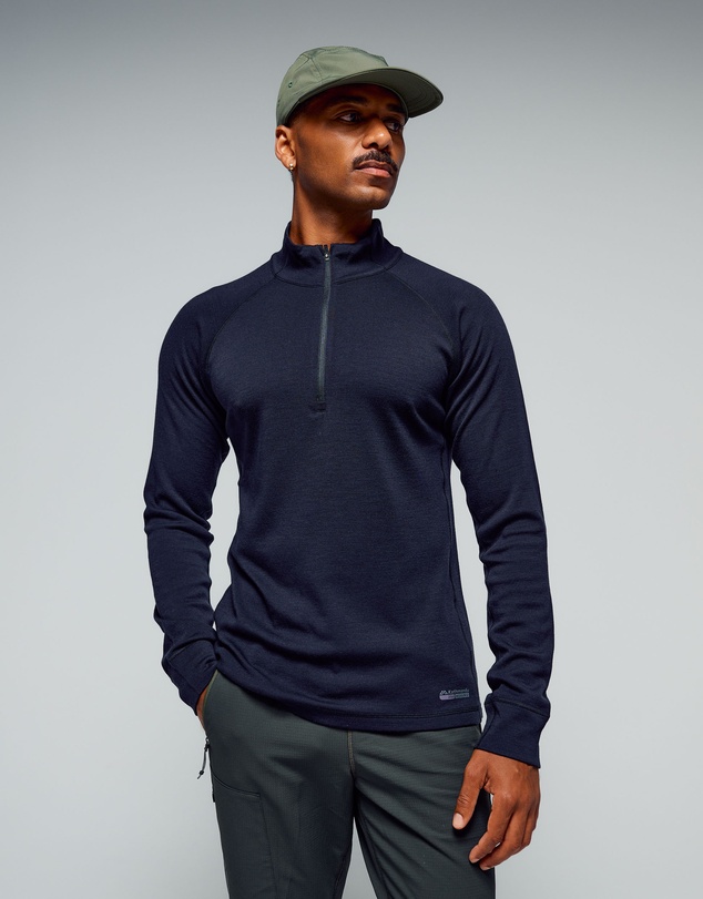 Kathmandu - K-Merino 250 Quarter Zip Long Sleeve