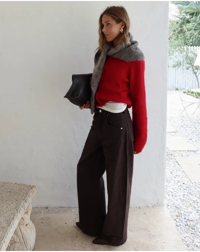 & Other Stories - Brushed Knitted Cardigan