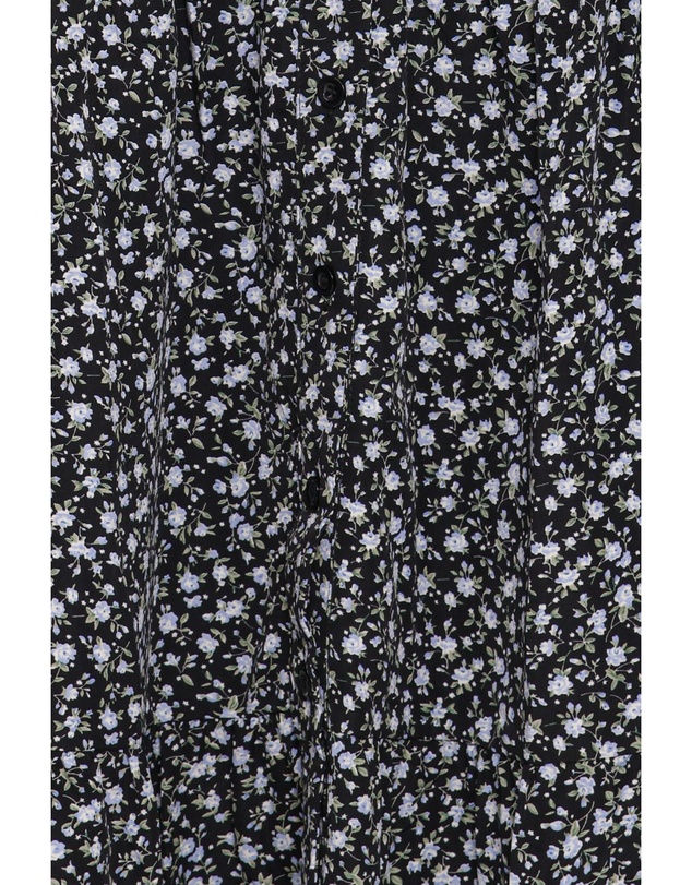 Petal & Pup - Dixon Maxi Dress - Black Ditsy Floral