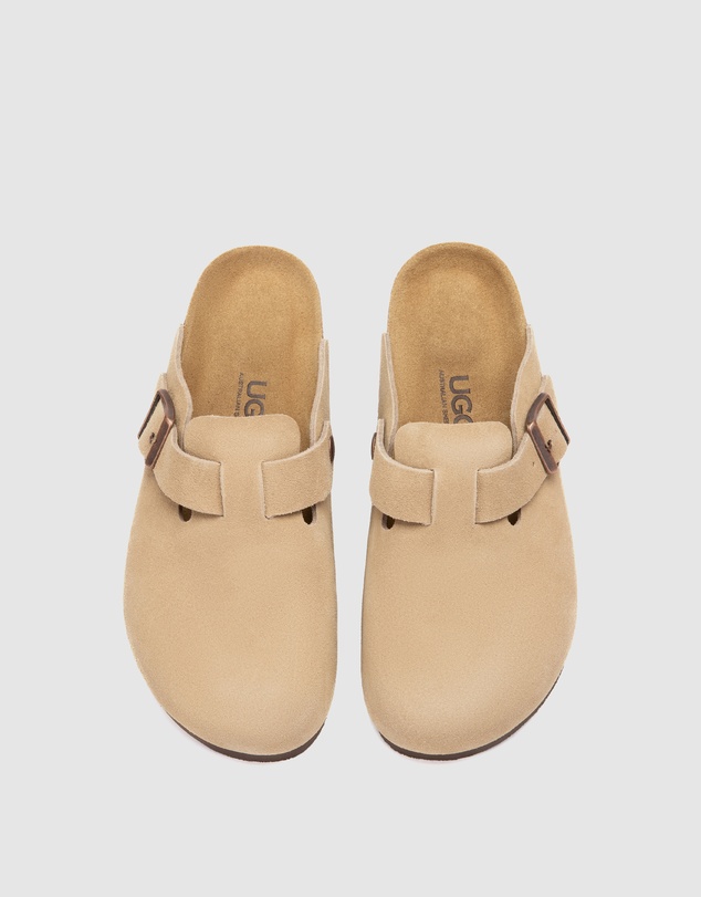 EVERAU - Australian Shepherd Ugg Berrin Cow Suede Upper Loafer Oxfords Flats