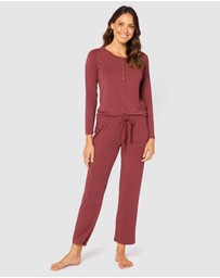 Bamboo Body - Long Sleeve Henley Top
