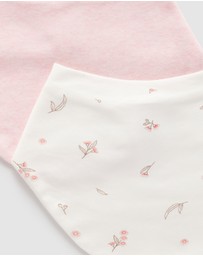 Purebaby - 2 Pack Essential Dribble Bib-Babies