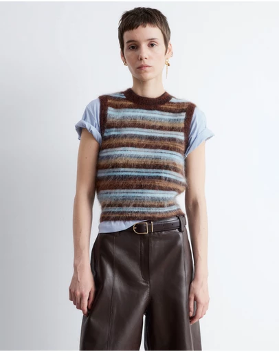 & Other Stories - Amber Striped Vest