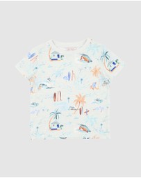 Fox & Finch - Surfs Up Print Tee - Kids