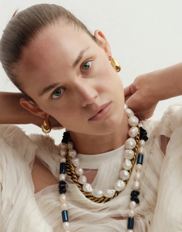 Reliquia Jewellery - Keshi Strand Necklace