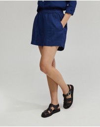 Oxford - Cleo Linen Shorts