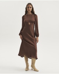 Ownley - Bethenny Bias Backless Dress