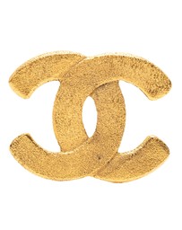 Pre-Loved by Azura Reborn - Pre-Loved Gold Plated CC Brooch