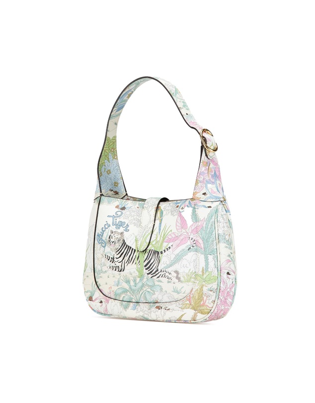 Pre-Loved by Azura Reborn - Pre-Loved gucci Gucci Tiger Crossbody Floral Print Bag