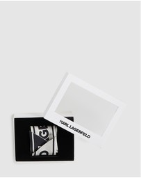 Karl Lagerfeld - K/Essential Slim Silk Scarf